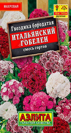 1156L Гвоздика Итальянский гобелен, смесь сортов 0,1 г