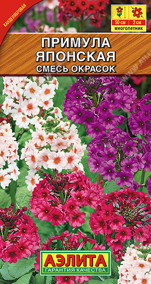 1772A Примула японская, смесь окрасок 20шт 1772A Примула японская, смесь окрасок 20шт