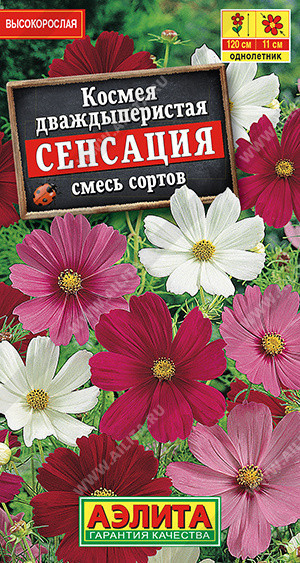 1563A Космея Сенсация, смесь сортов 0,3 г