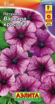 1678A Петуния Варвара Краса F1 многоцветковая 7шт