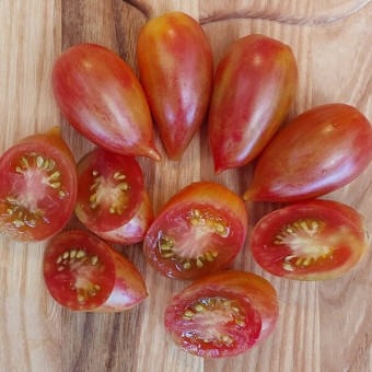 7038Т Томат Конфеты сладкие сосульки (красные) 10шт