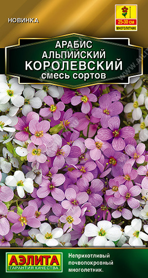 1179A Арабис Королевский, смесь сортов 0,1гр 1179A Арабис Королевский, смесь сортов 0,1гр