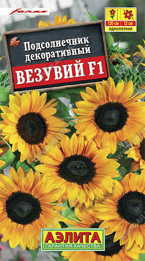 1787A Подсолнечник декоративный Везувий F1 5 шт