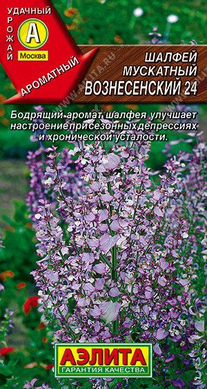 1087A Шалфей мускатный Вознесенский 24 0,2гр