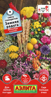 1798A Смесь сухоцветов Зимняя радуга 1гр