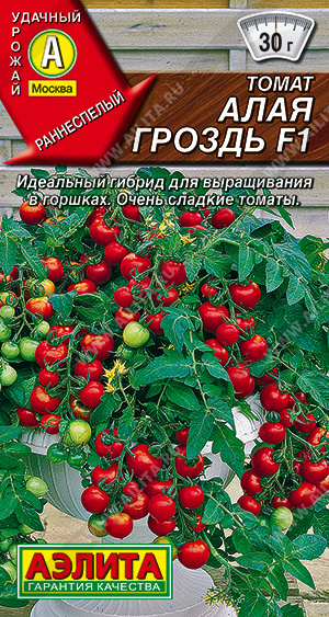 0888A Томат Алая гроздь F1 10шт