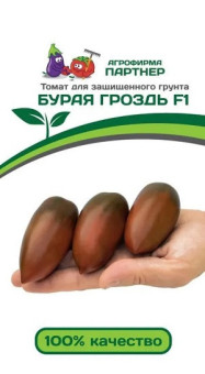 3177P Томат БУРАЯ ГРОЗДЬ F1 10шт