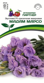 3389P Эустома F1 срезочная махровая МАДАМ МАРСО 5шт