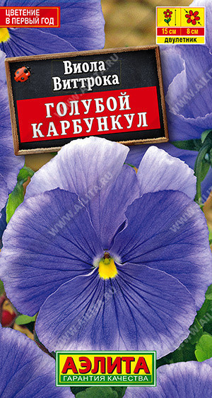 1326A Виола Голубой карбункул 20шт