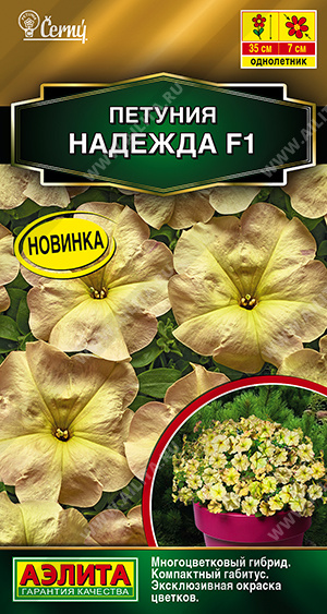 2024A Петуния Надежда F1 многоцветковая 7шт 2024A Петуния Надежда F1 многоцветковая 7шт