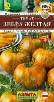 2035А Томат Зебра желтая 20шт