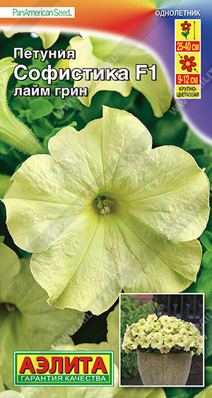 1740A Петуния Софистика F1 лайм грин 4шт 1740A Петуния Софистика F1 лайм грин 4шт