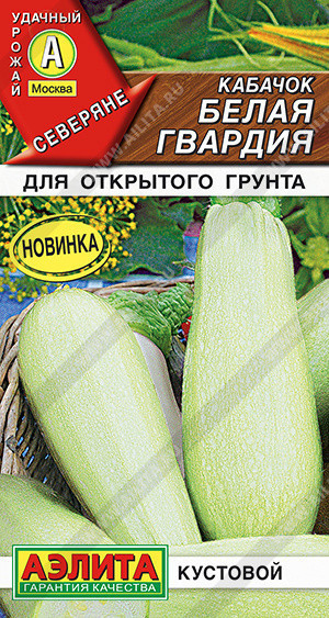 0437A Кабачок белоплодный Белая гвардия 1 г