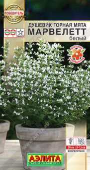 1438A Душевик Горная мята марвелетт белый 7шт