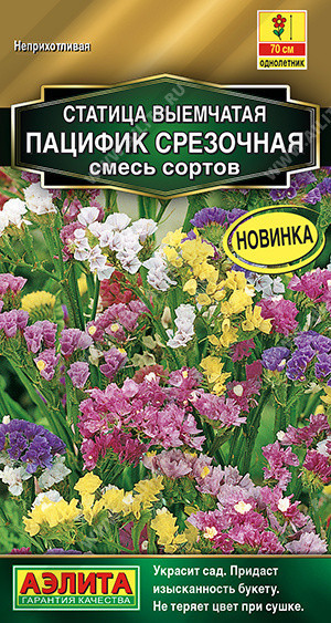 1843A Статица Пацифик срезочная, смесь сортов 0,1 г